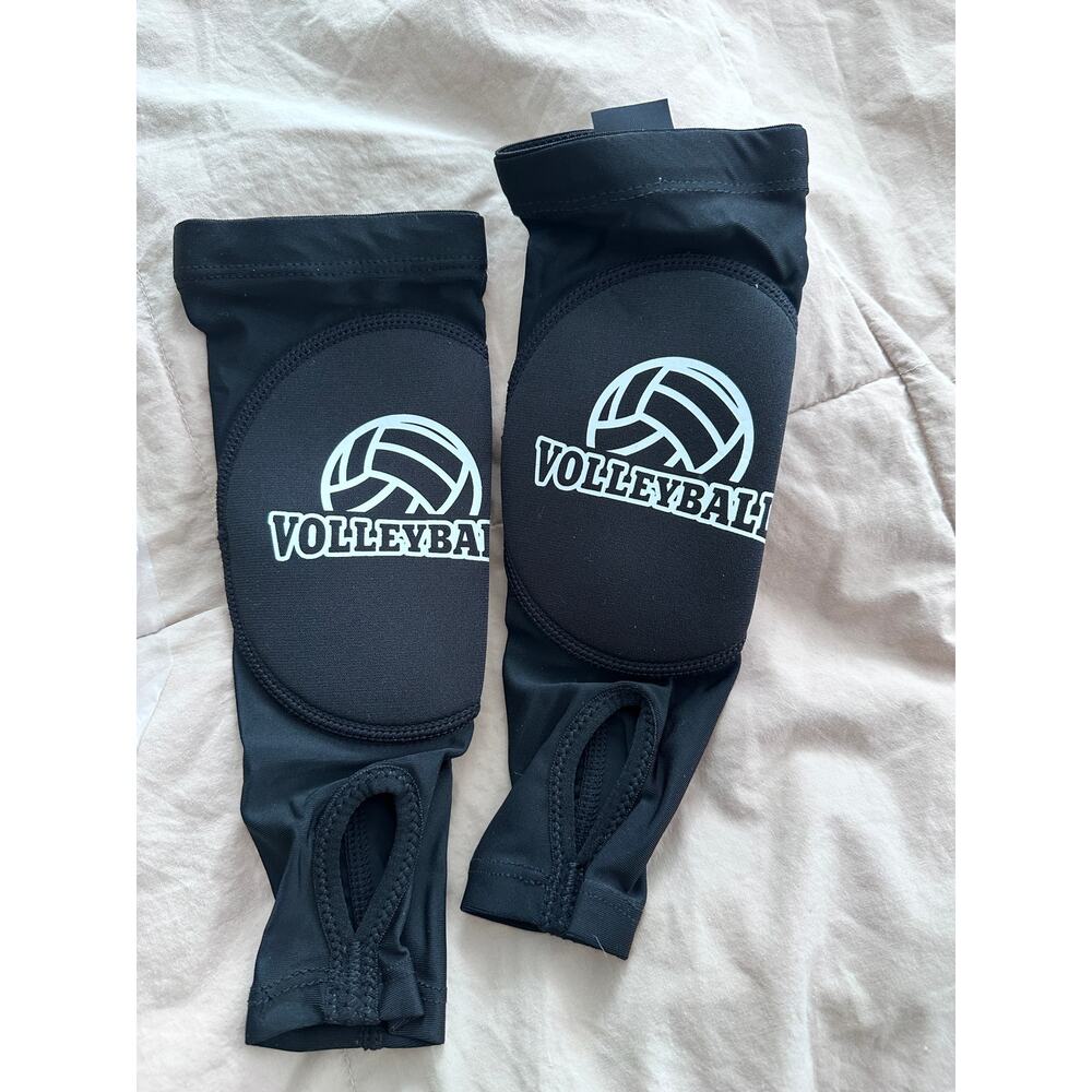 Volleyball Black Knee Pads Sports & Fitness Soft Gear - Small